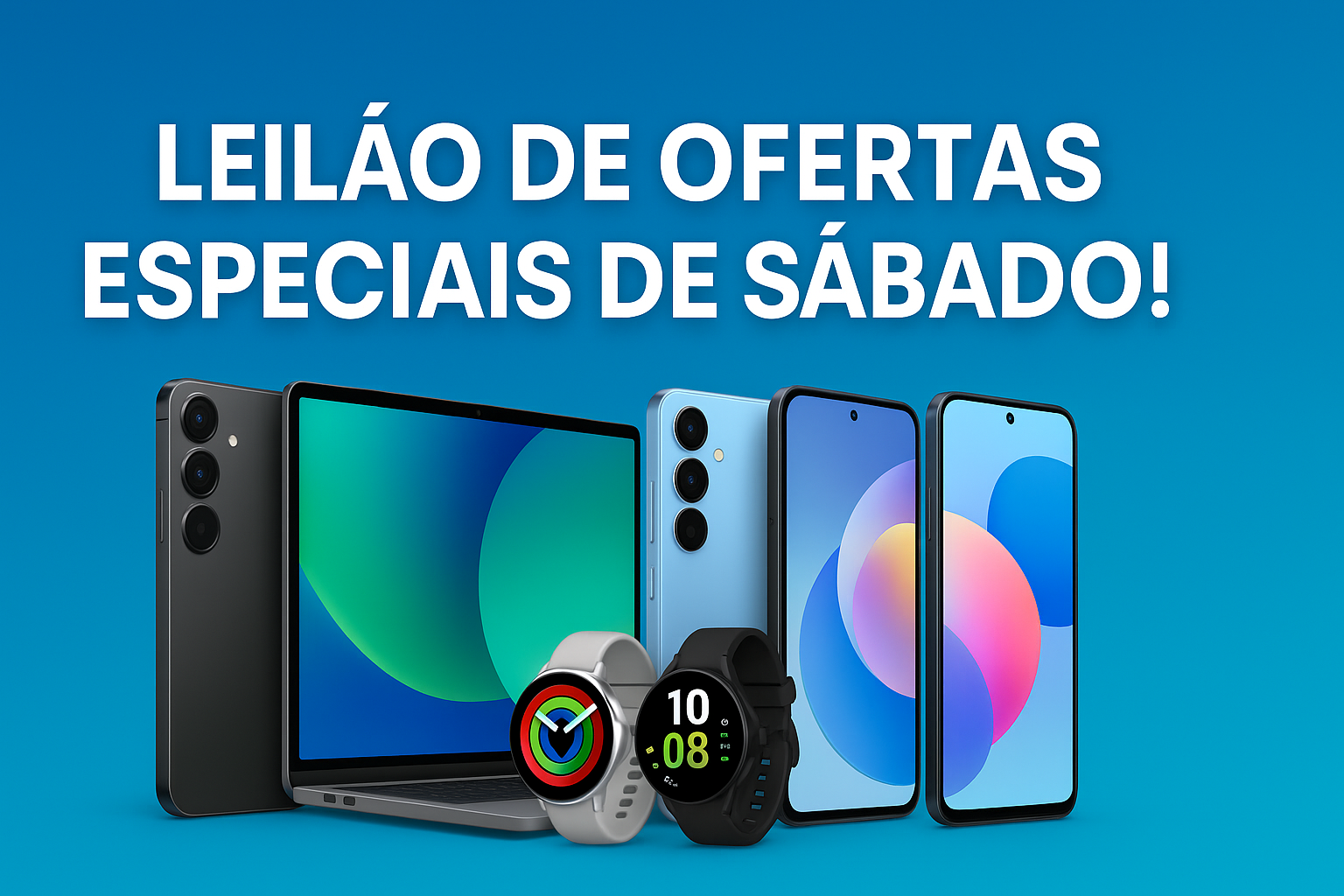 🚨 Leilão Prime (Superbid) | Sábado, 21/06 às 13h – Celulares, Notebooks e Smartwatches na Caixa com Descontos Incríveis! 💥